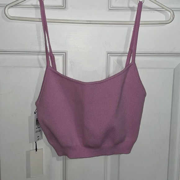 Babaton knit cropped tank - Picture 1 of 1